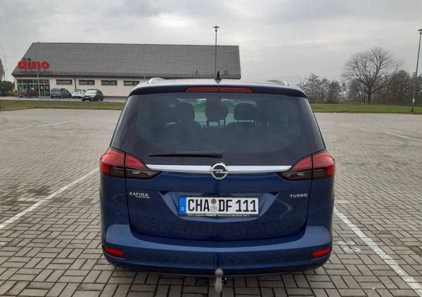 Opel Zafira cena 47800 przebieg: 209000, rok produkcji 2015 z Paczków małe 742